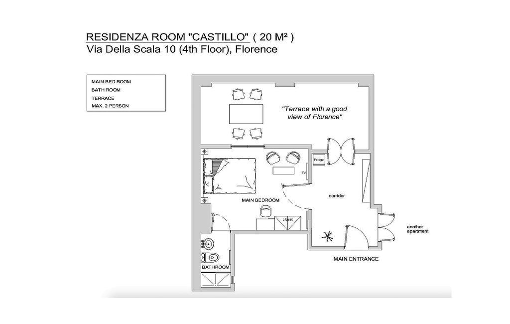 Residenza Castillo Florence Exterior photo